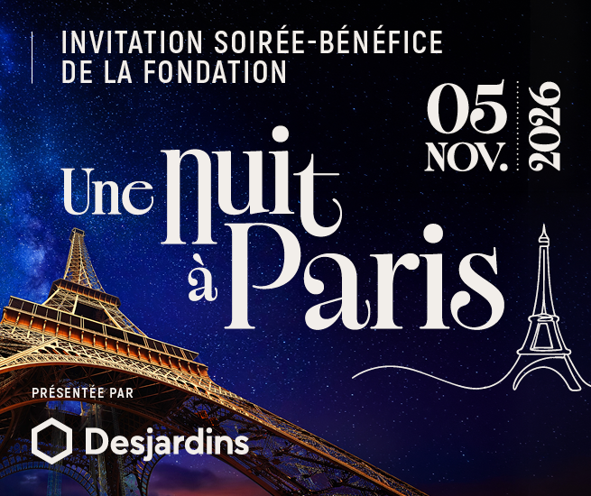 Une nuit à Paris : la soirée-bénéfice au profit de La Fondation Hôtel-Dieu de Sorel