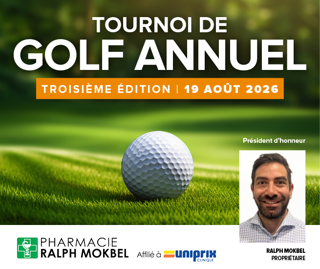 Tournoi de golf bénéfice JACQUES-BLAIS 3e édition